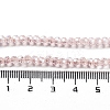 Electroplate Transparent Glass Beads Strands LS-EGLA-A035-T3mm-A20-4