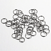 Iron Open Jump Rings IFIN-A018-4mm-B-1