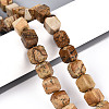 Natural Picture Jasper Beads Strands G-N353-03A-06-1