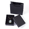 1Pc Dried Flower Stainless Steel Cable Chain Necklaces NJEW-TA0001-19B-3