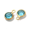 Ion Plating(IP) 304 Stainless Steel with Glass Charms STAS-G305-11G-08-2