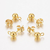 304 Stainless Steel Stud Earring Findings LS-X-STAS-F162-49G-1