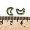 304 Stainless Steel Rhinestone Cabochons STAS-A057-04G-F01-3