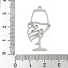 304 Stainless Steel Pendants STAS-G355-03P-3