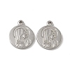 Non-Tarnish 201 Stainless Steel Pendants STAS-J401-VC620-2