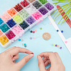 Transparent Glass Beads GLAA-PH0007-47-5