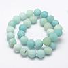 Natural Amazonite Beads Strands G-K209-03A-12mm-2