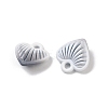 Spray Painted Alloy Pendants PALLOY-S038-15E-2