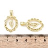 Rack Plating Brass Pendants KK-Z064-24G-02-3