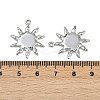 304 Stainless Steel Pendants STAS-D363-03P-3