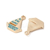 Alloy Rhinestone Pendants PALLOY-E775-05G-2