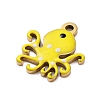 Ion Plating(IP) 201 Stainless Steel Charms STAS-A101-01B-01G-2