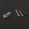 304 Stainless Steel Round Ball Nose Bone Rings WG2C4E4-01-3