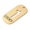 304 Stainless Steel Pendants STAS-D200-02B-G-2
