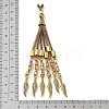 Tibetan Style Alloy Curb Chain Tassel Big Pendants LS-FIND-K013-01AG-11-3