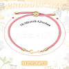 1Pc Adjustable Nylon Cord Slider Bracelets for Women BJEW-LP0001-32J-03-2