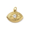 304 Stainless Steel Crystal Rhinestone Pendants STAS-E550-03G-1