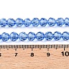 Transparent Glass Beads EGLA-A035-T6mm-D14-4