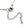 Non-Tarnish 304 Stainless Steel Pendant Necklaces LS-NJEW-P306-01P-3