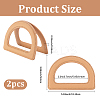 D Ring PU Leather Bag Handles FIND-WH20016-11C-2