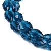 Transparent Glass Beads Strands EGLA-N013-T4mm-D25-3