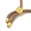 Nylon Cords Bracelet Makings Fit for Connector Charms AJEW-P116-01G-14-3