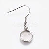 Stainless Steel Dangle Earrings EJEW-WH0001-A04-1