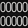 10Pcs Alloy Spring Gate Rings FIND-TA0009-25G-9