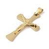 PVD Vacuum Plating 304 Stainless Steel Pendants STAS-M068-17A-G-2