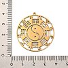 304 Stainless Steel Pendants STAS-D050-01G-3
