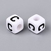 Opaque Acrylic Beads SACR-N020-04A-C-2
