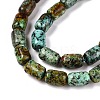 Natural African Turquoise(Jasper) Beads Strands G-G980-33B-4