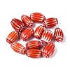 Handmade Millefiori Glass Barrel Beads LS-LA-N002-15F-1