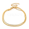 304 Stainless Steel Multi-Strand Chain Bracelets LS-BJEW-G711-03C-G-1