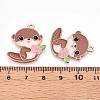 Alloy Enamel Pendants ENAM-T022-02E-02-3