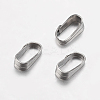 Tarnish Resistant 304 Stainless Steel Snap On Bails LS-STAS-I097-046P-1