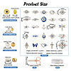 DIY Evil Eye Bracelet Making Kit DIY-TA0004-41-15