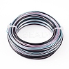 3 Segment Colors Round Aluminum Craft Wire AW-E002-1.5mm-A-14-1