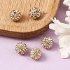Pave Disco Ball Beads RB-A130-10mm-15-4