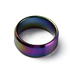 201 Stainless Steel Wide Band Finger Rings for Women Men RJEW-WH0009-13B-M-2
