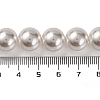 Baking Paint Pearlized Glass Pearl Round Bead Strands PEAR-H019-02E-04-5