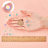 40Pcs 4 Size PVD Vacuum Plating 304 Stainless Steel Charms STAS-SC0002-32MC-3