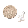 Natural Baroque Keshi Pearl Pendants PALLOY-JF04919-01-2