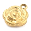 Ion Plating(IP) 304 Stainless Steel Charms STAS-P379-03C-G-2