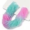 Transparent Painted Glass Beads Strands DGLA-A034-T3mm-A10-1