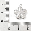 304 Stainless Steel Pendants STAS-R162-02P-01-3