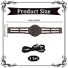 PU Leather Waist Chains for Women AJEW-WH20067-001AG-01-2