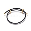 Adjustable 304 Stainless Steel Wire Rope Cord Bracelets Making AJEW-D047-01G-A01-2