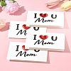 4Pcs Kraft Paper Greeting Cards AJEW-FS0001-30C-9