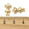 Brass Micro Pave Cubic Zirconia Pendant KK-H460-02G-3